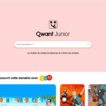 Qwant Junion moteur de recherche pour enfants